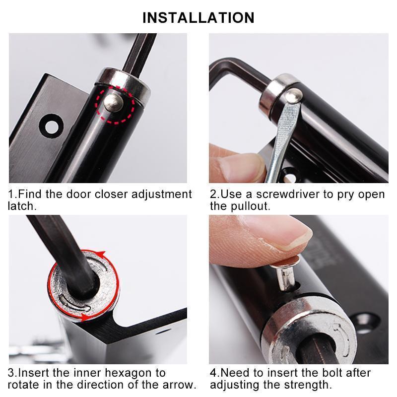 Frendorf | Automatische Tür Selbstschließende Scharniere