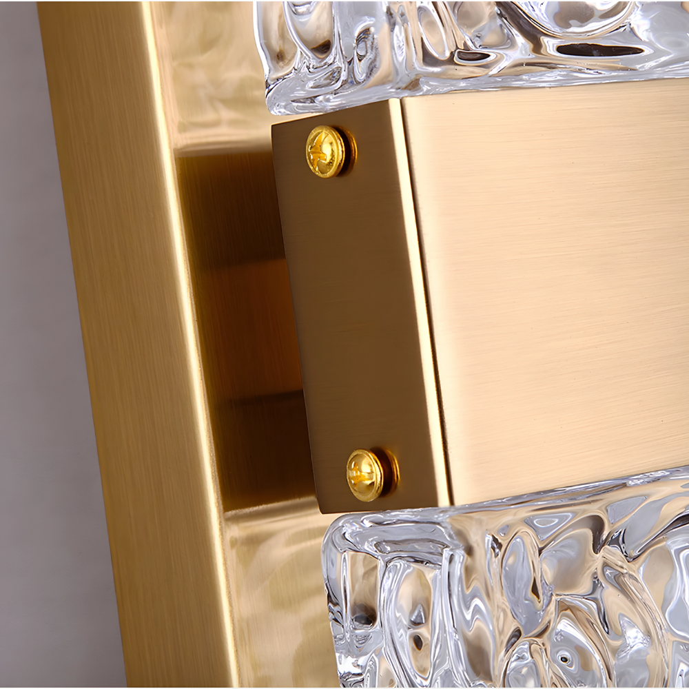 Frendorf | GlaciaLuxe LED Wandleuchte | Kristalldesign | Elegante Beleuchtung | Modern & Luxuriös