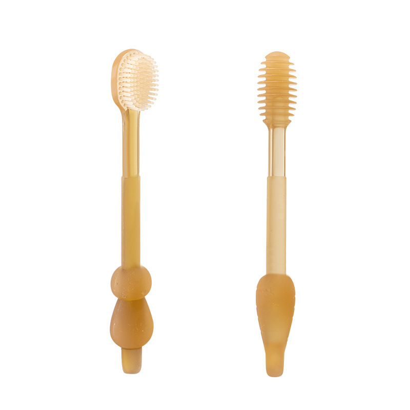 Frendorf | Baby Zahnbürsten Set aus Silikon – Mit Aufbewahrungsbox für unterwegs