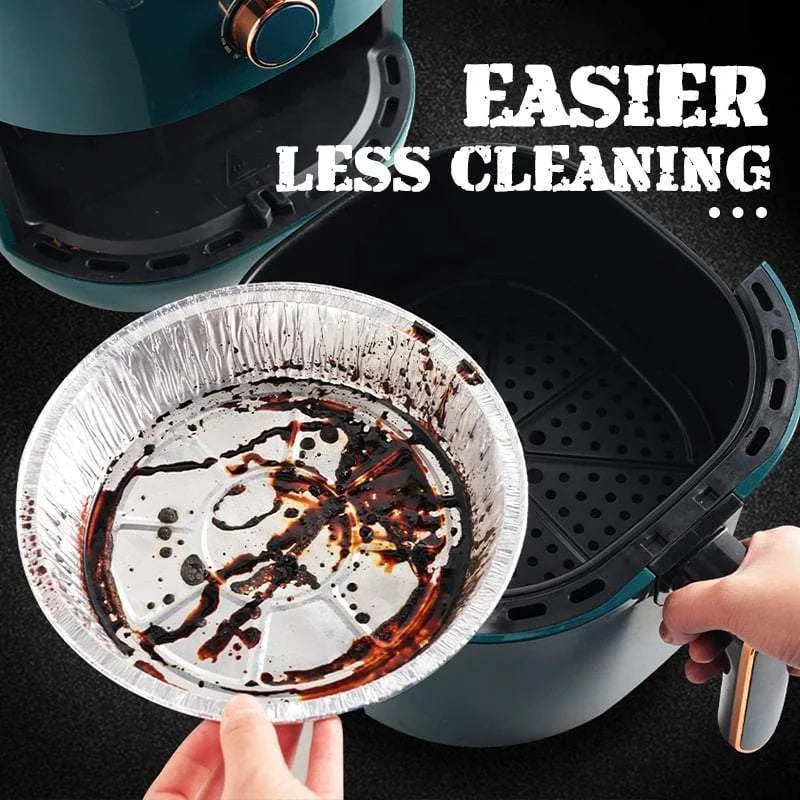 Frendorf | Wiederverwendbare Aluminiumfolie Air Fryer Unterlagen