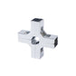 Frendorf | Quadratischer Rohrverbinder