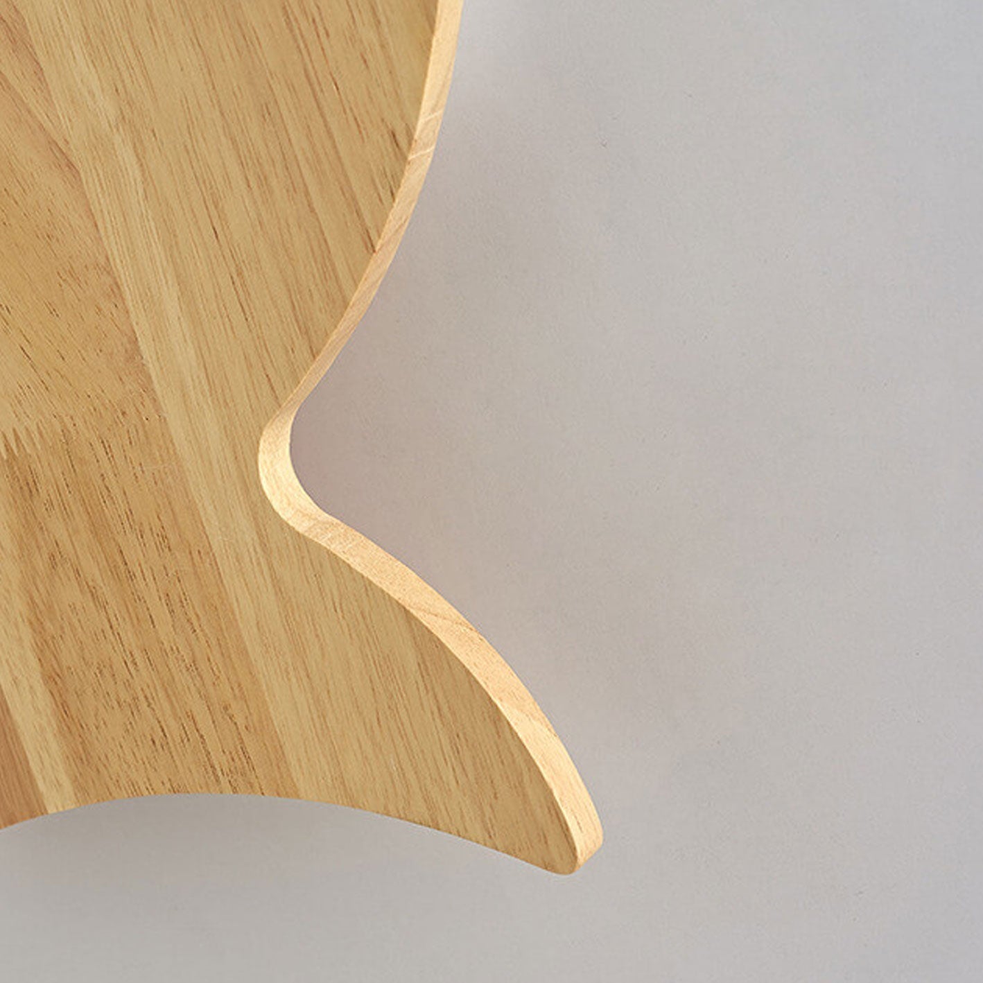 Frendorf | Fynnora Nordic Wandlampe | Eiche & Acryl | Minimalistisches Fisch-Design | LED Beleuchtung