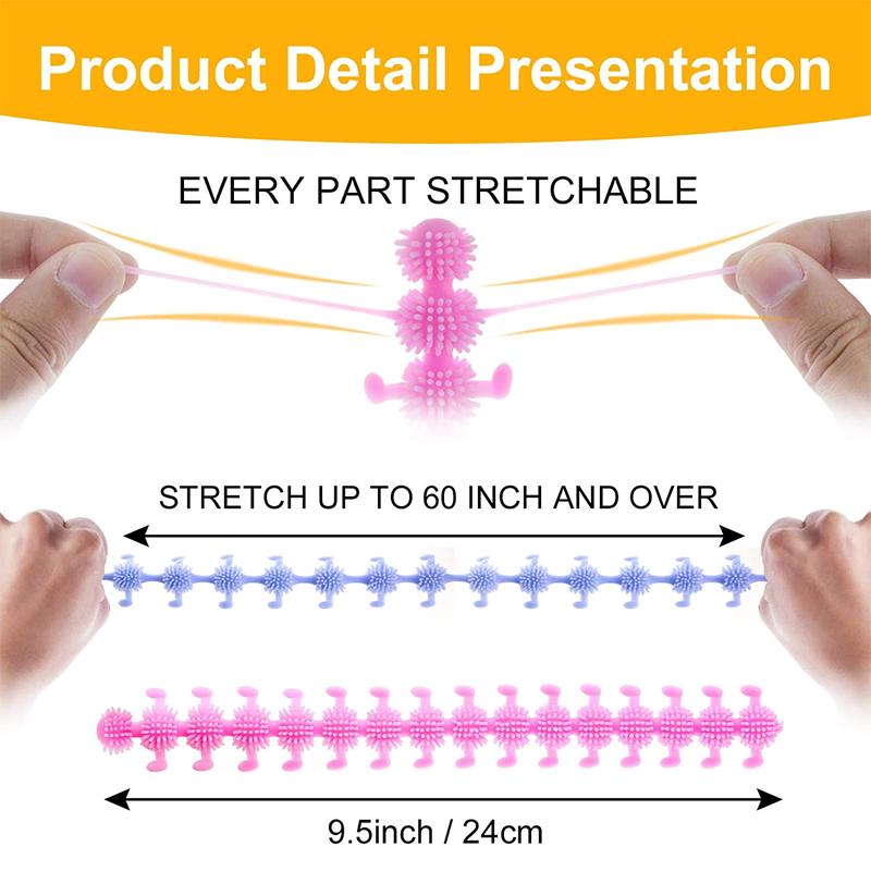 Frendorf | 16 Knots Raupe Stressabbau-Spielzeug