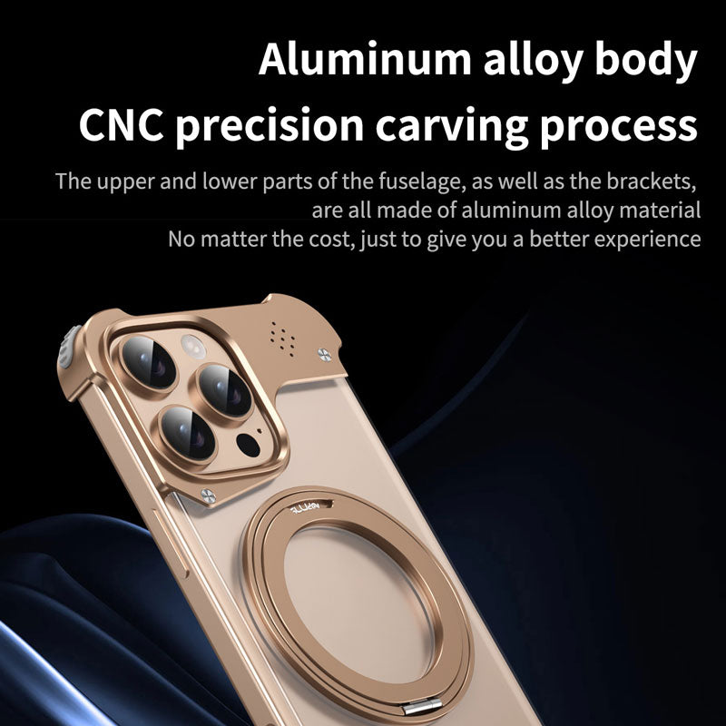 Frendorf | Alloy 360° Rotating Case – Magnetisches Laden & Aromatherapie bereit