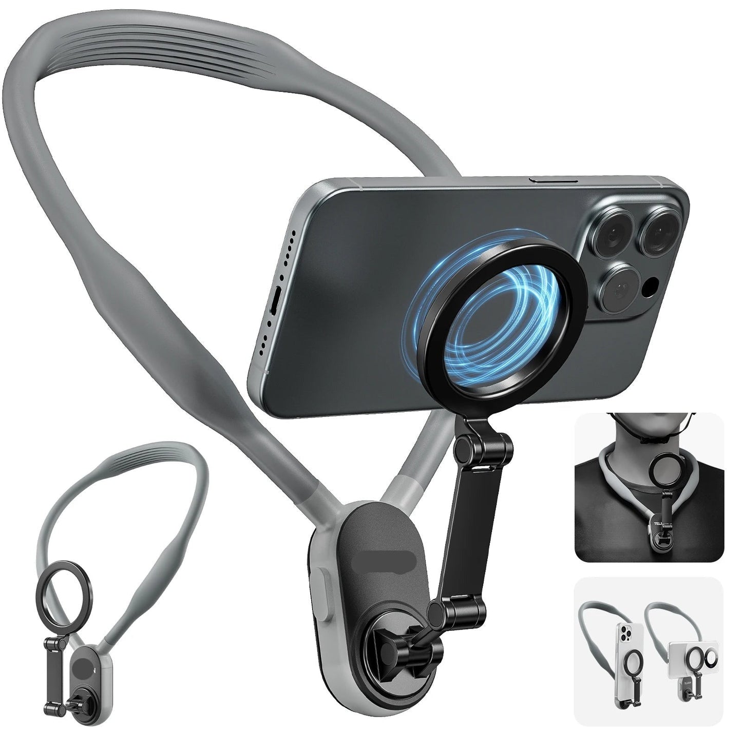 CapSafe - Magnetische Telefonhalterung für den Hals