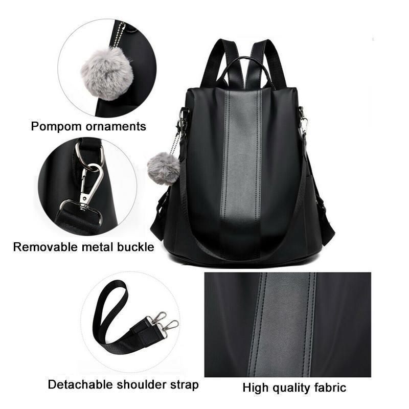 Frendorf | Wasserdichte Nylon Anti-Diebstahl Rucksack