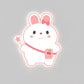 Kreative Cartoon-Hase-Einhorn-Kinder-LED-Wandlampe