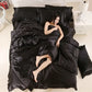 Frendorf | Luxe Uni-Satin-Bettbezug - SilkSerenity