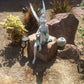 Sitzende Elf Skulptur | Garten Deko