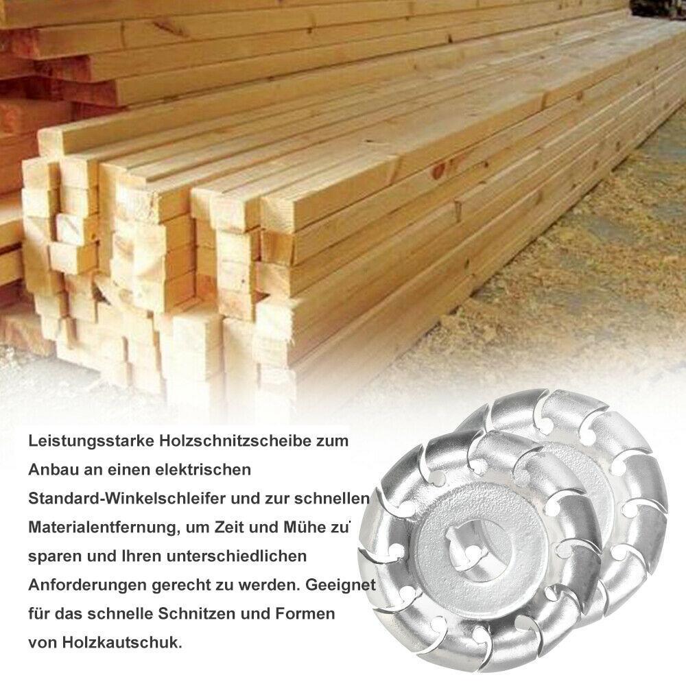 Frendorf | 12 Zähne Holzschnitzscheibe & Schutzhülle