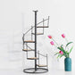 Frendorf | PlantSpire Eisen Pflanzenständer mit Spiraltreppe | Dekorativ und Praktisch