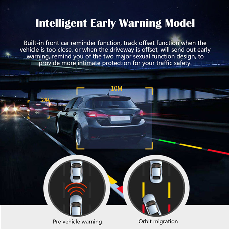 Frendorf | 1080P HD 360° drehbare Mini ADAS Dashcam