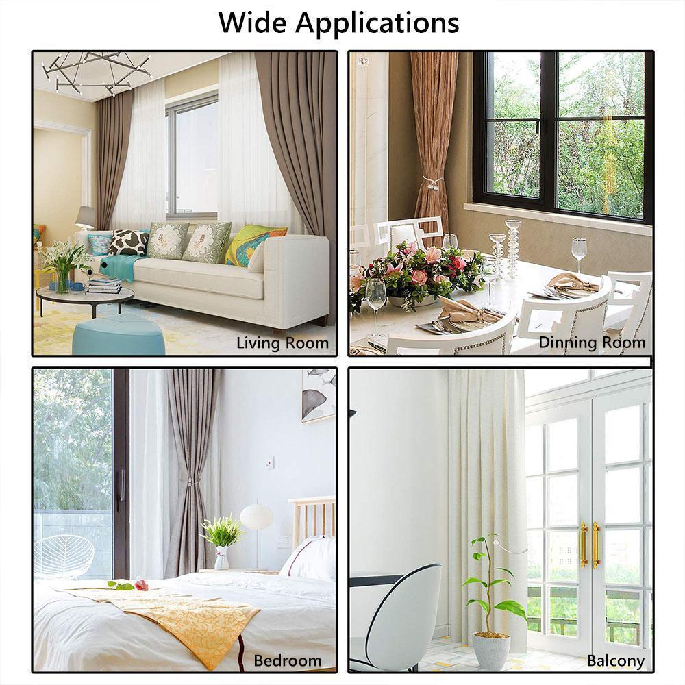 Frendorf | Elegante Magnetvorhangschnalle, 2 Stück