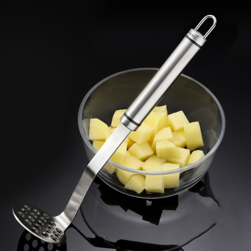 Frendorf | MashPro Edelstahl Kartoffelstampfer | Robustes Küchenwerkzeug | Perfekt für Pürees & mehr