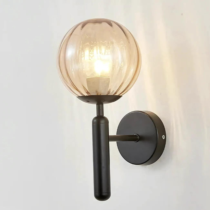 LumiOrb | Elegante Glas-Wandlampe im modernen Design