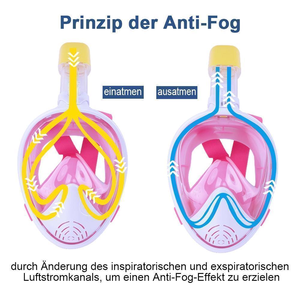 Frendorf | Vollgesichts-Schnorchelmaske günstig für Beginner & Jugendliche