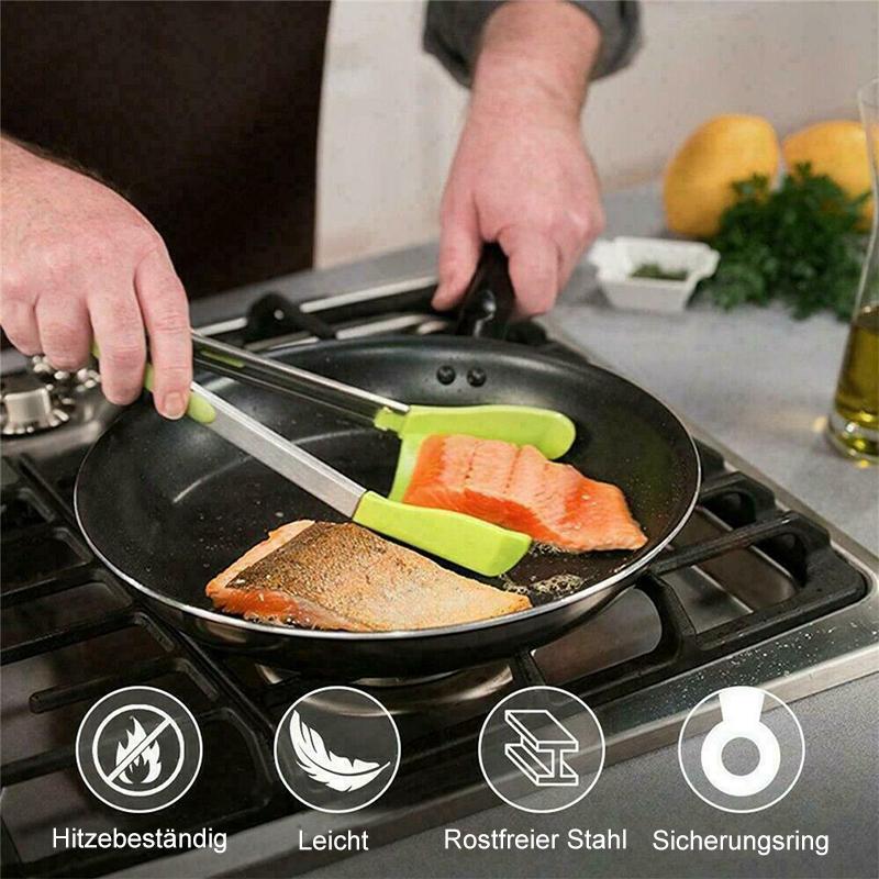 Frendorf | 2-in-1 Küchenspatel und Zange