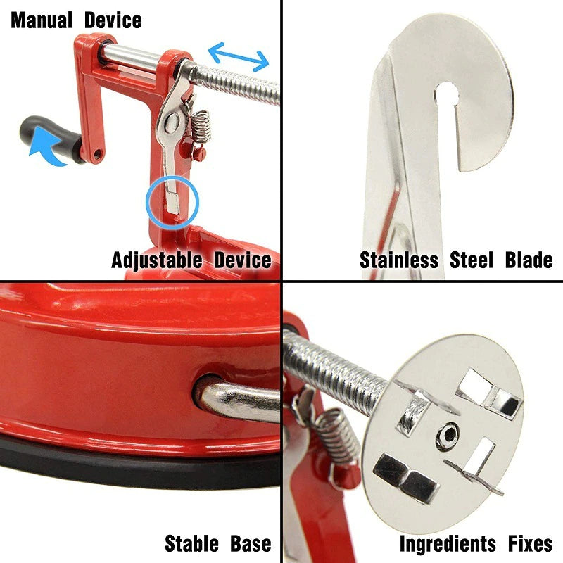 Frendorf | 3 in 1 Edelstahl-Schälmaschine