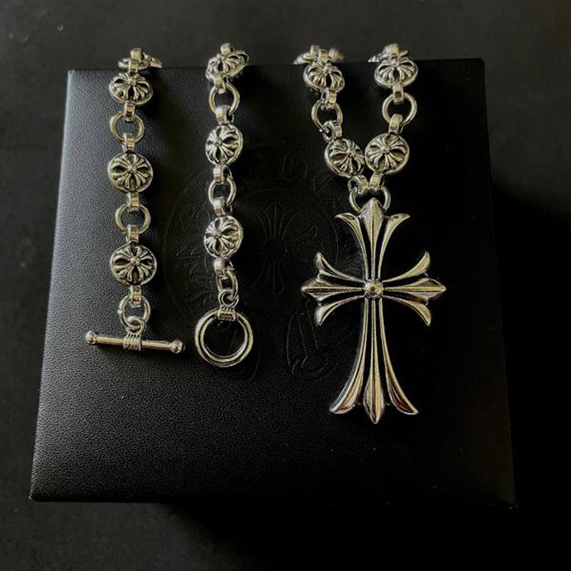 Frendorf | Gothic Kreuz Anhänger Halskette