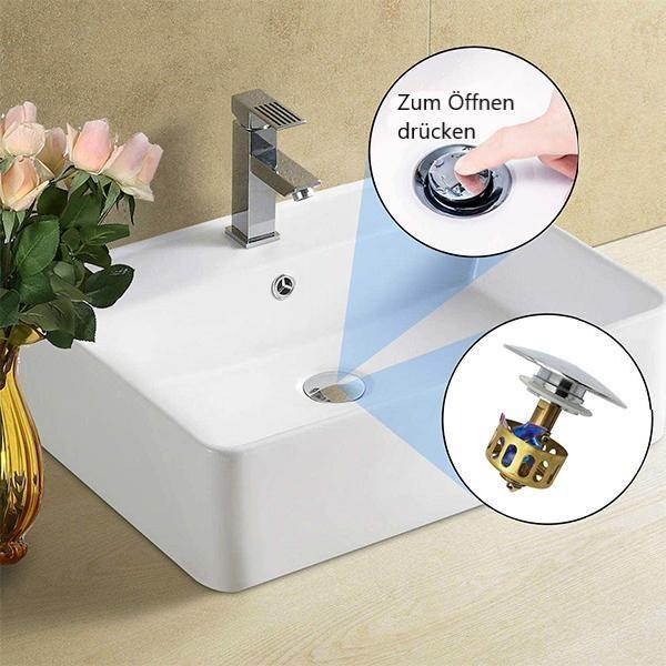 Frendorf | 2-in-1-Badewannenstopfen und -filter