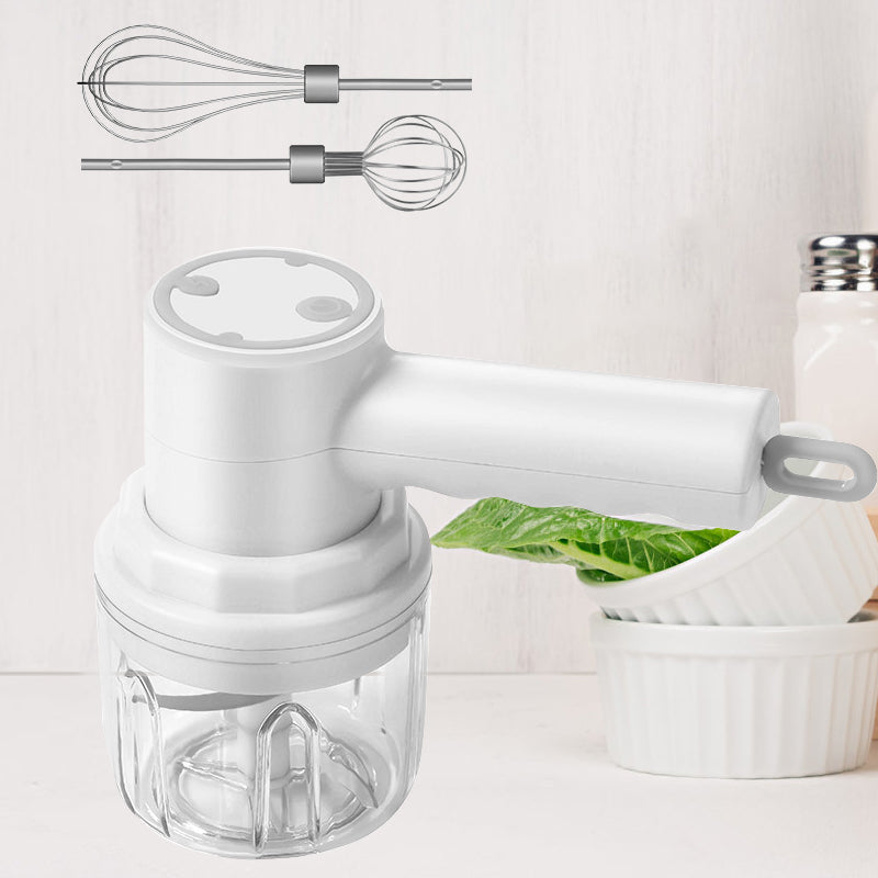 Frendorf | 3 in 1 Lebensmittelzerkleinerer & Handmixer