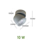NordicLuxe – Minimalistisches LED-Spotlight mit Raffiniertem Design