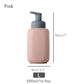 Minz Keramischer Seifenspender, Schäumende Pumpe Badezimmerflasche, Einfaches Design, Nachfüllbare Wiederverwendbare Lotionpumpe für Badezimmer Küche, 500ml/16.9oz