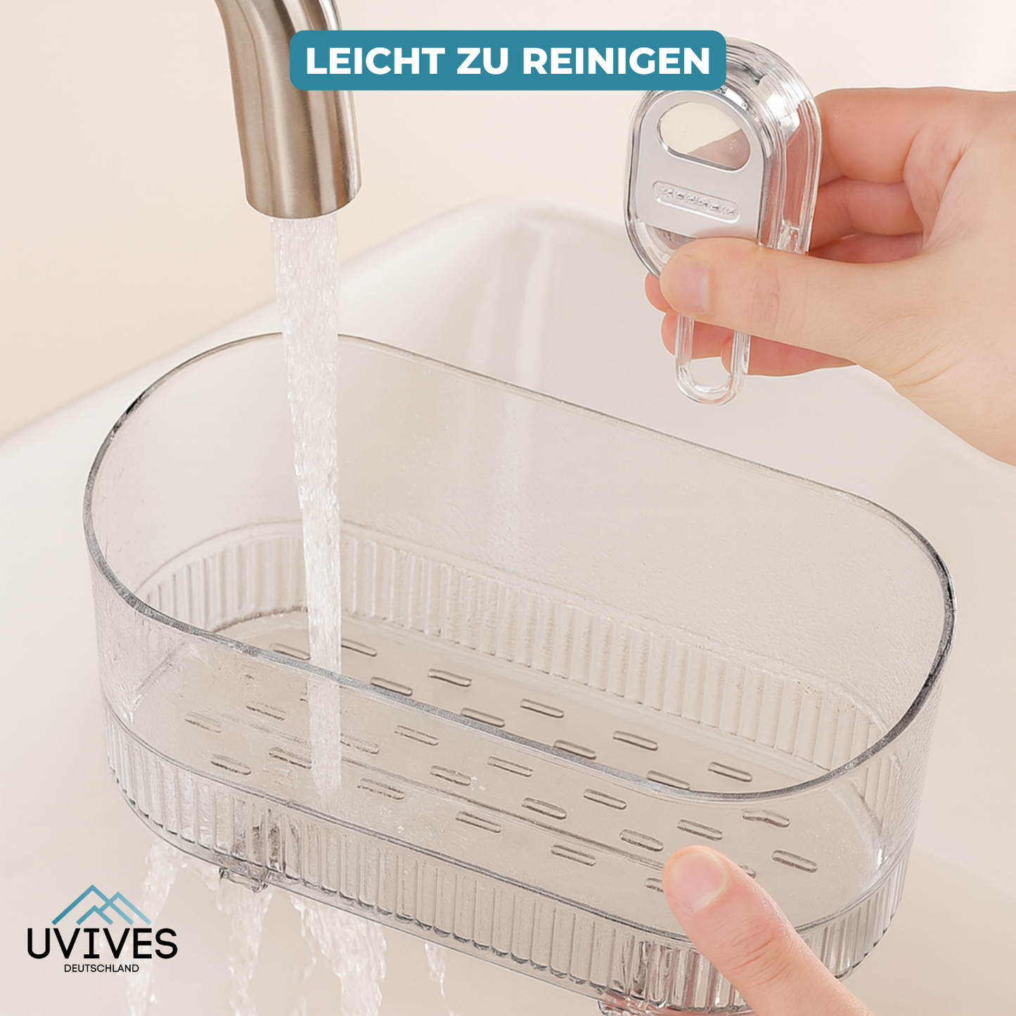 Frendorf | BathRack – Ordnung ohne Bohren & ohne Chaos!