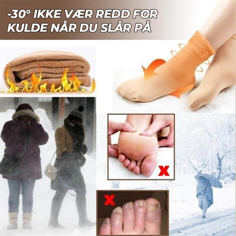 Frendorf |  Winterliche, samtweiche Schneesocken