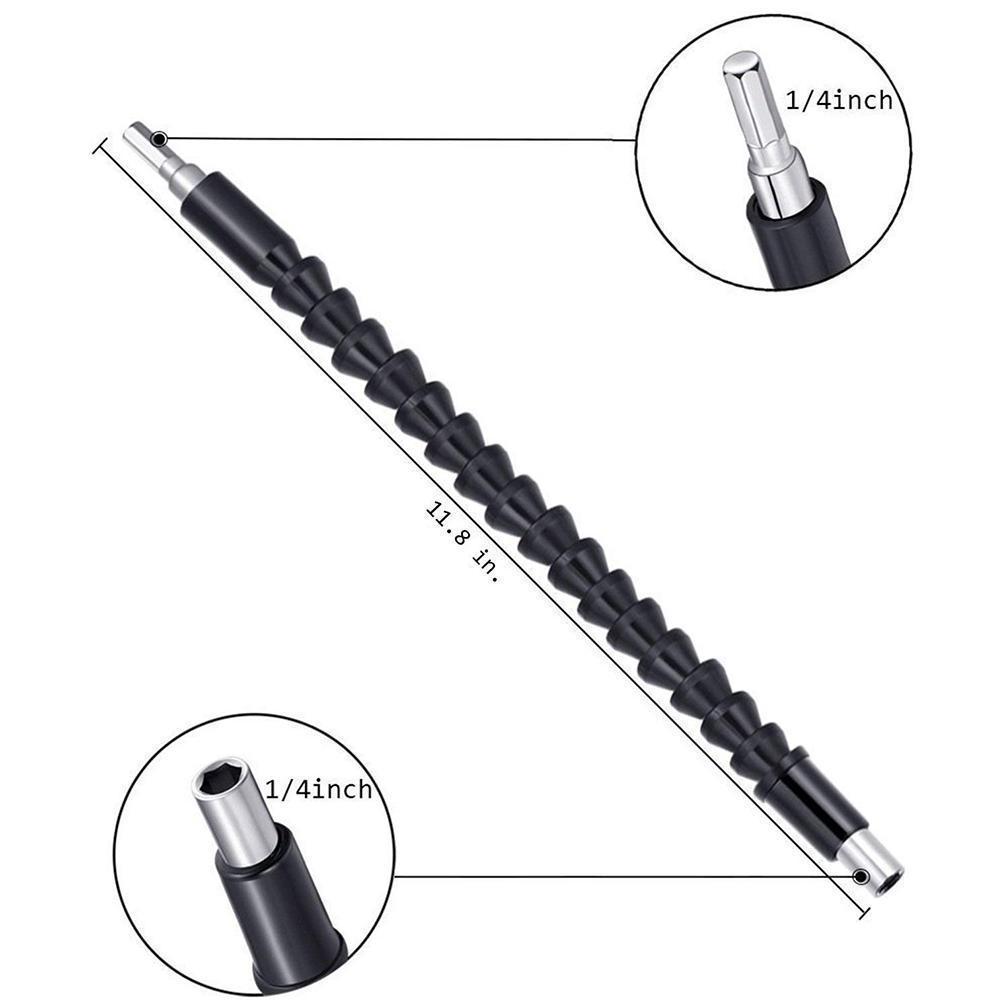 Frendorf | DOMOM Flexible Bohrer Verlängerung mit Schraub-Bit Halter
