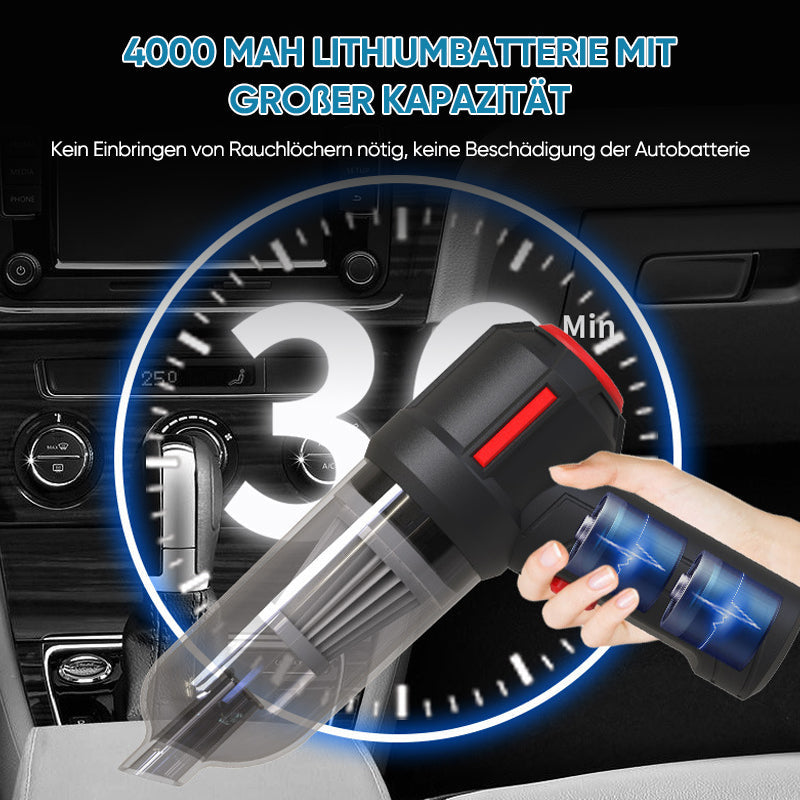 Frendorf | Kabelloser Wiederaufladbarer Multifunktionaler Handstaubsauger für Autos und Haushalte