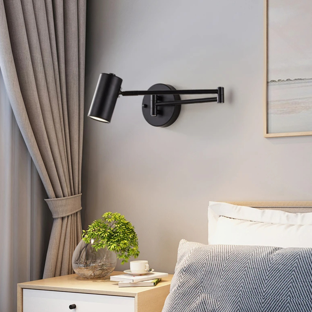 Frendorf | Beleuchten Sie mit Liebe: Lichtfaltbare verstellbare Wandlampe elegant