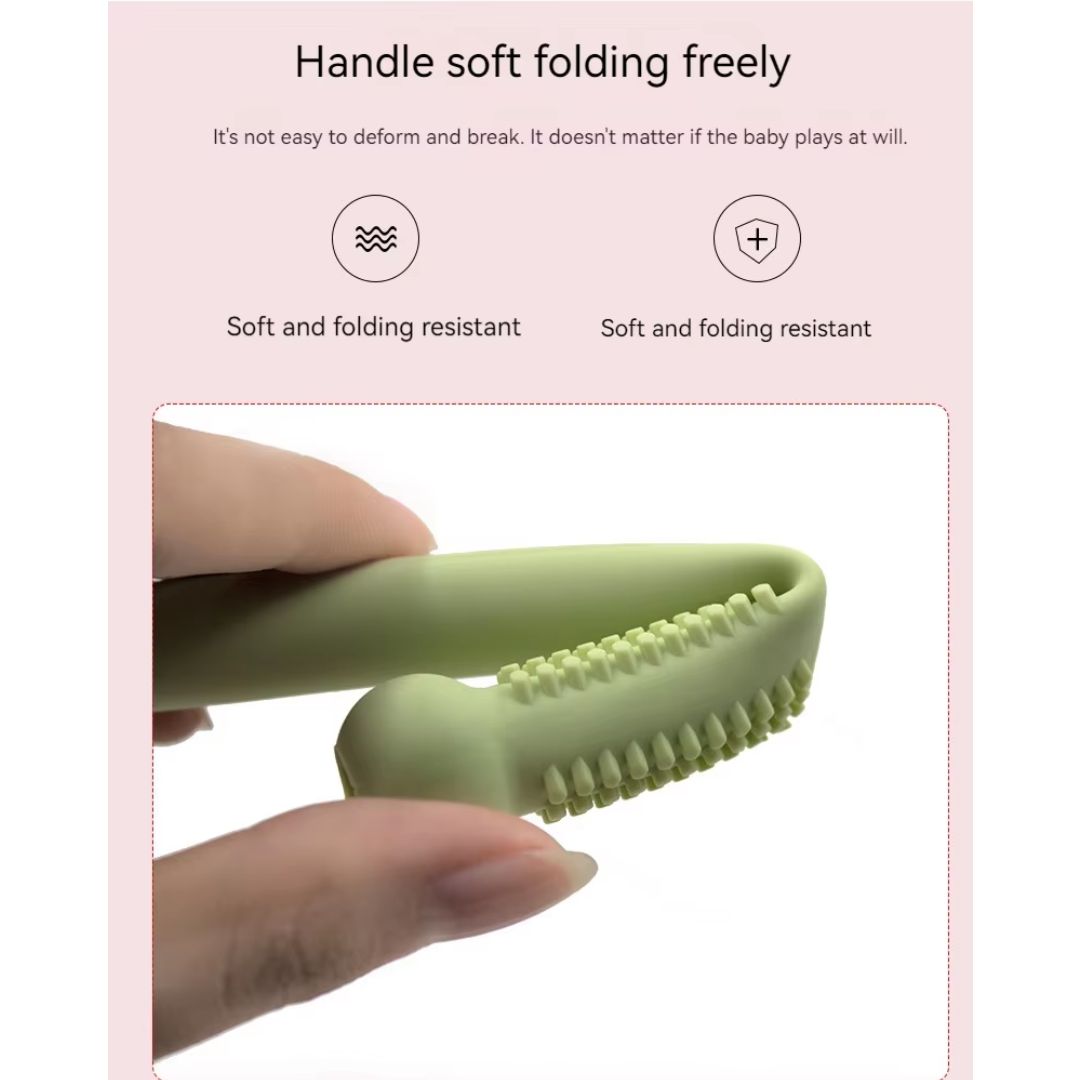 Frendorf | Beißröhrchen für Babys – Wiederverwendbar Silikon Zahnungshilf