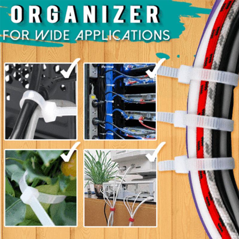 Frendorf | Wiederverwendbare Kabelbinder (100 Stück)