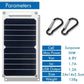 Frendorf | Solarpanel mit tragbarem USB-Akku, wasserdicht