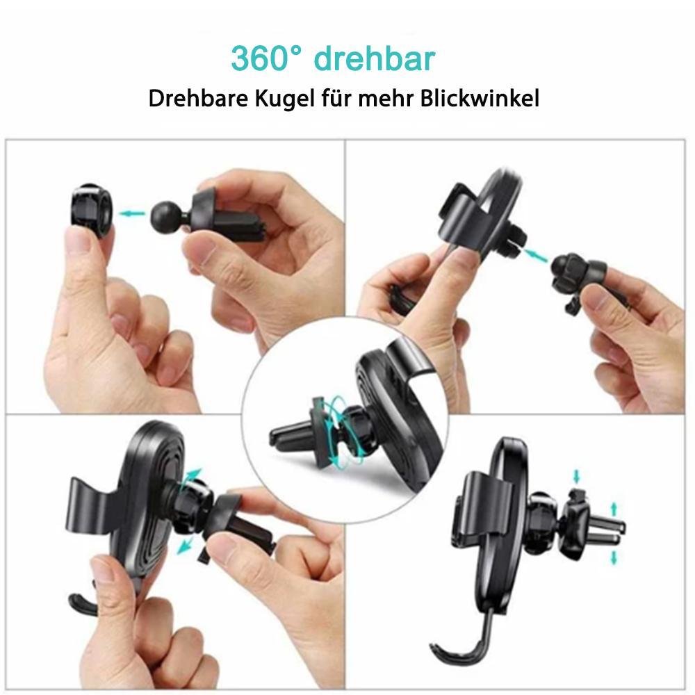 Frendorf | 3 in 1 Kabelloses Ladegerät und Autotelefonhalter