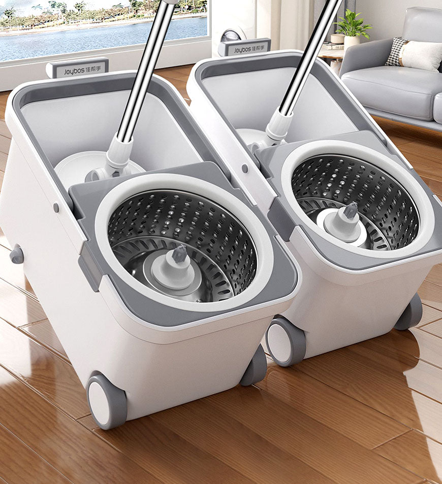 Frendorf | 360° Drehbarer Wischmopp- und Eimer-Set mit Auswringsystem F63