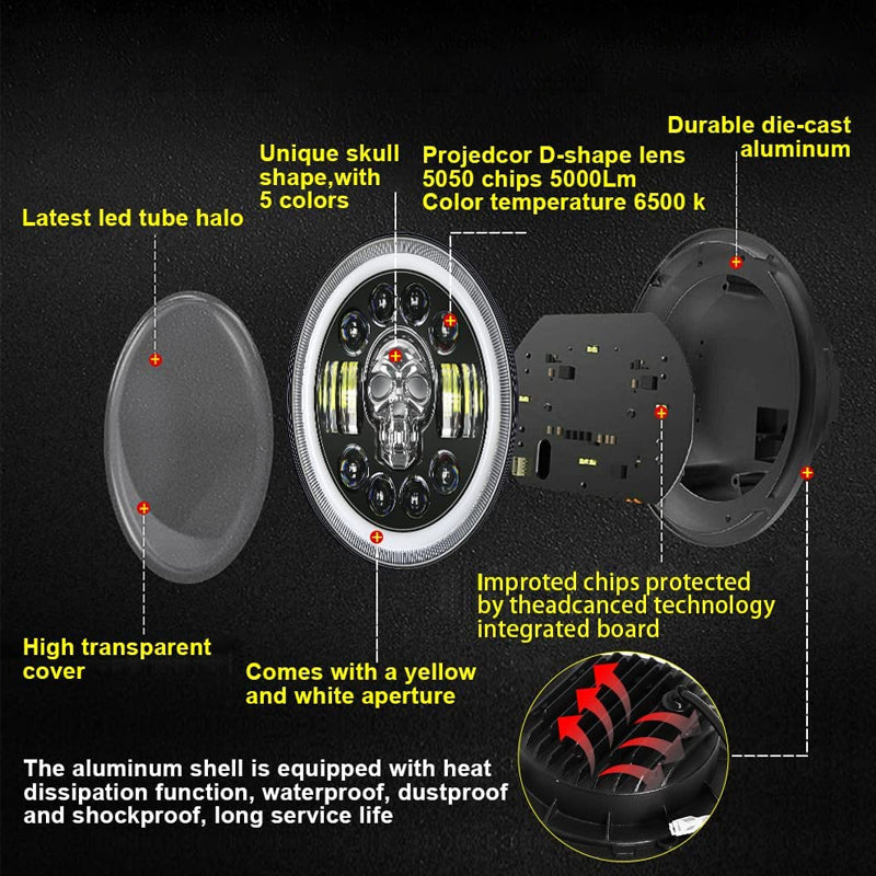 Frendorf | Skull LED Scheinwerfer