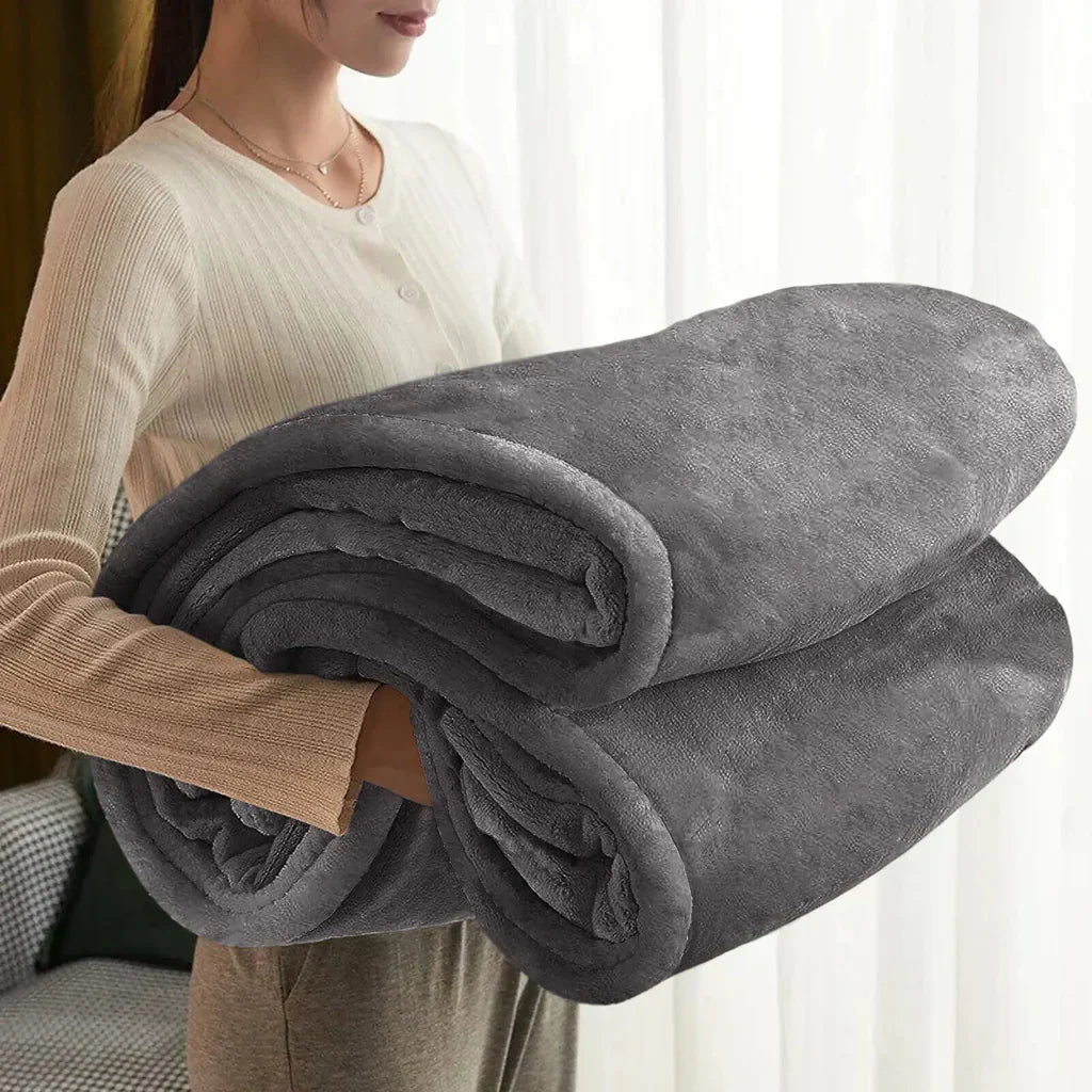 Frendorf | Maxime | Kuschelige Fleece-Decke für alle Jahreszeiten - Extra Weich und Wärmend