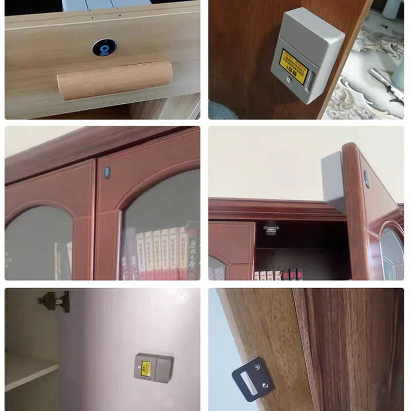 Frendorf | Electronic Cabinet Lock DIY For Wooden Drawer Cabinet