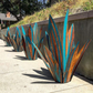 Wasserdichte Solar Garten Agave Lampe Dekoration