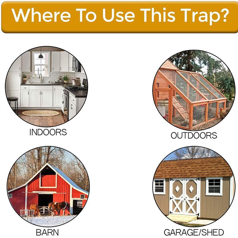 Frendorf | Auto Reset Flip N Slide Eimerdeckel/Rattenfalle