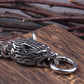 Frendorf | Viking Edelstahl Doppelwolfkopf Fenrir Armband