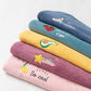 Besticktes Schnelltrocknendes Handtuch