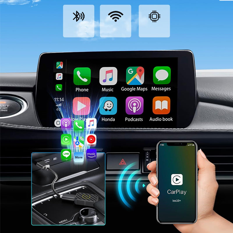 Frendorf | Mini-Kabelloser CarPlay-Adapter