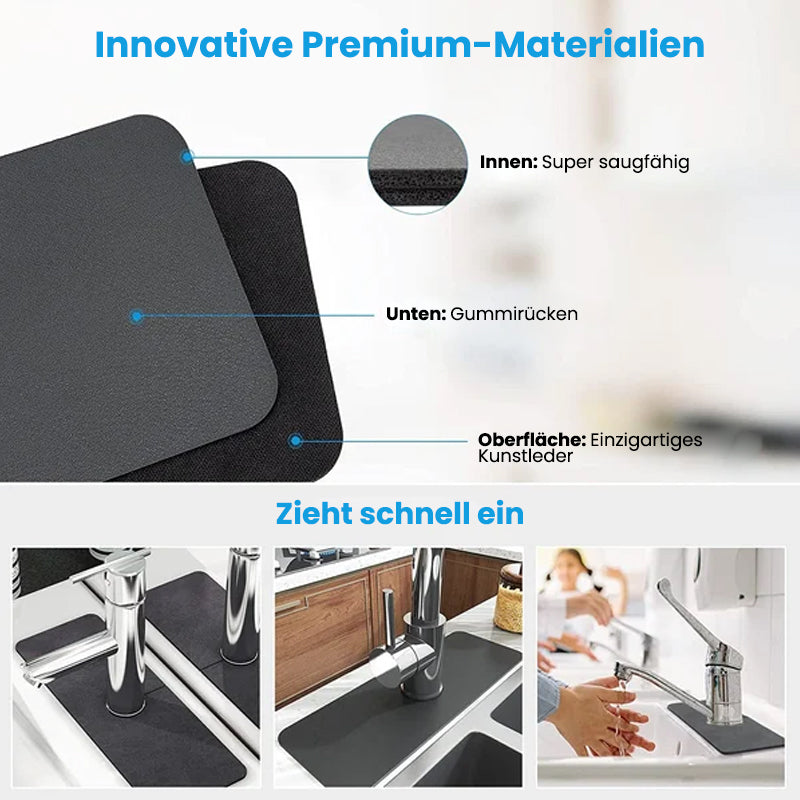 Frendorf | Matte für Wasserhähne aus Kieselgur