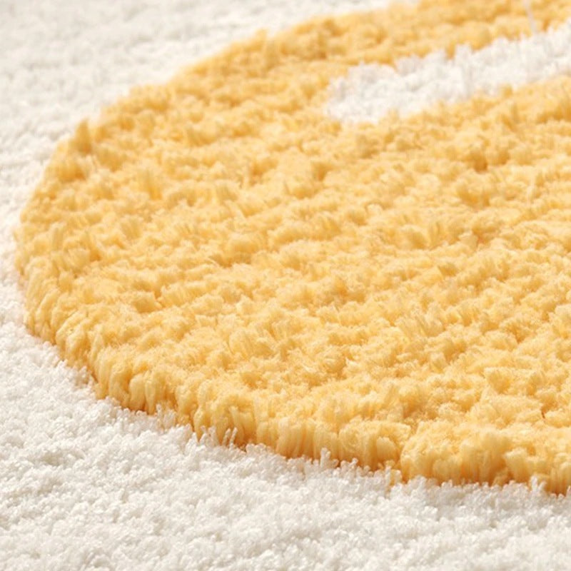 Eier Badezimmer Teppich