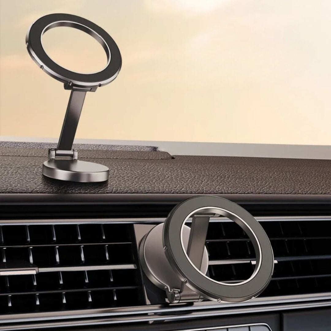 Frendorf | AutoGrip360 - 360° einstellbare magnetische Telefonhalterung für Autos