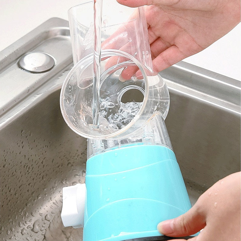 Frendorf | 3 in 1 Rotary Käse Reibe Gemüseschneider