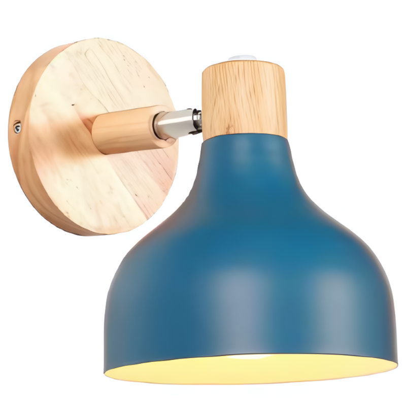 NordicWood | Rustikale Holz-Wandlampe